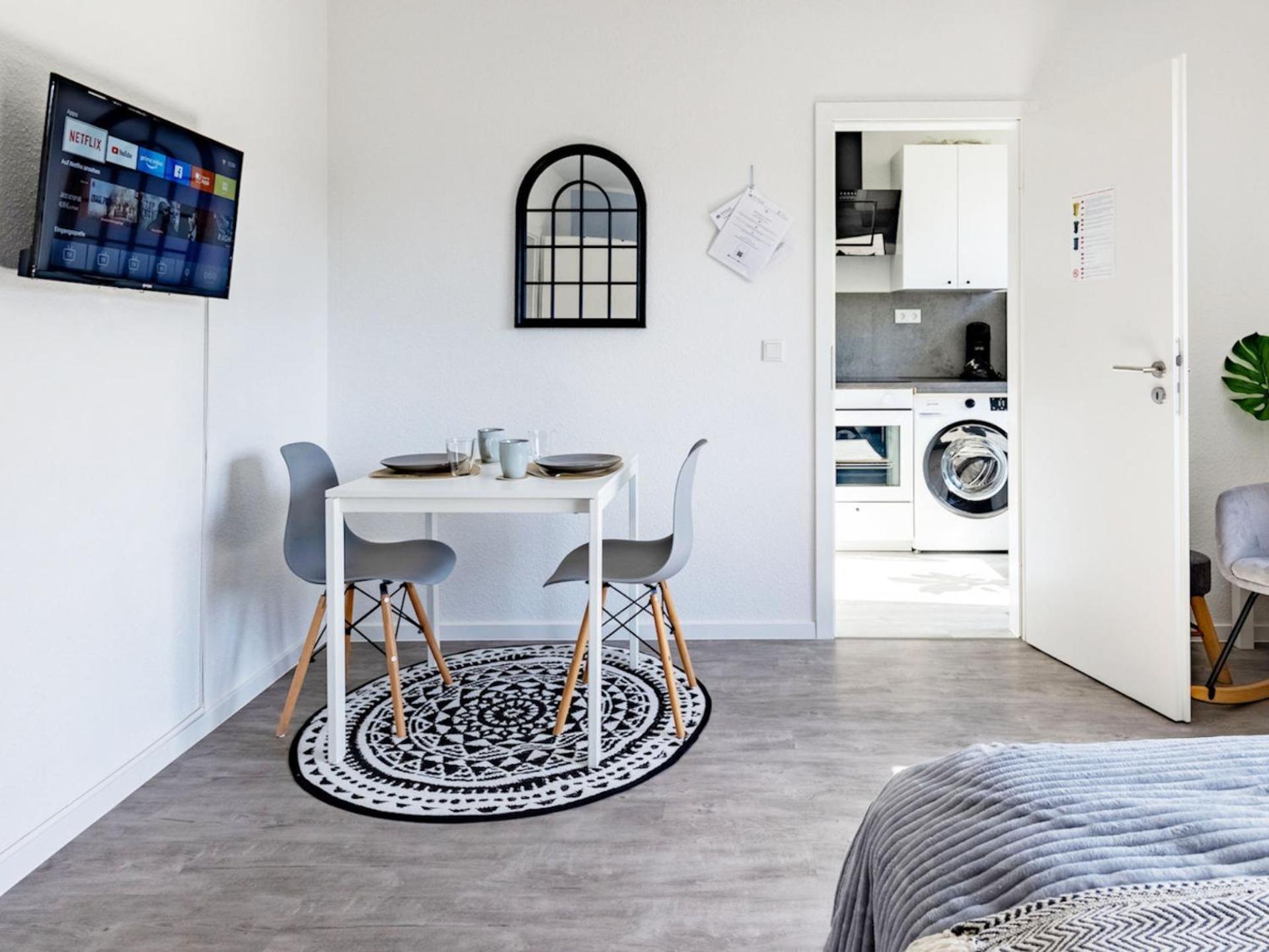 Vaz Apartments E01 Kueche, Tv, Netflix, Ca 15 Min Messe U Hbf Έσσεν Εξωτερικό φωτογραφία