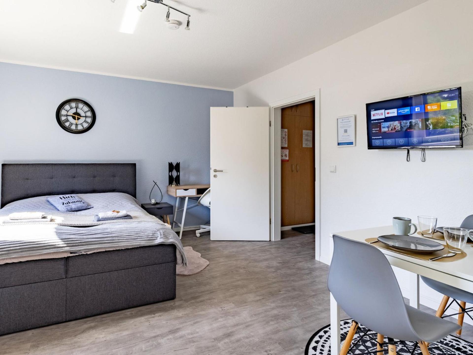Vaz Apartments E01 Kueche, Tv, Netflix, Ca 15 Min Messe U Hbf Έσσεν Εξωτερικό φωτογραφία